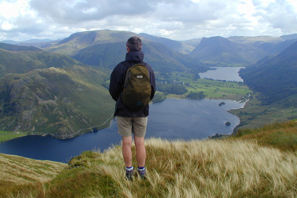 Crummock Water, Buttermere & surrounding fells from Melbreak (Heather Pleasance)